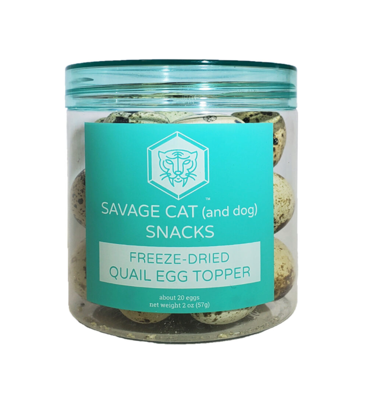 Freeze-Dried Quail Egg Topper