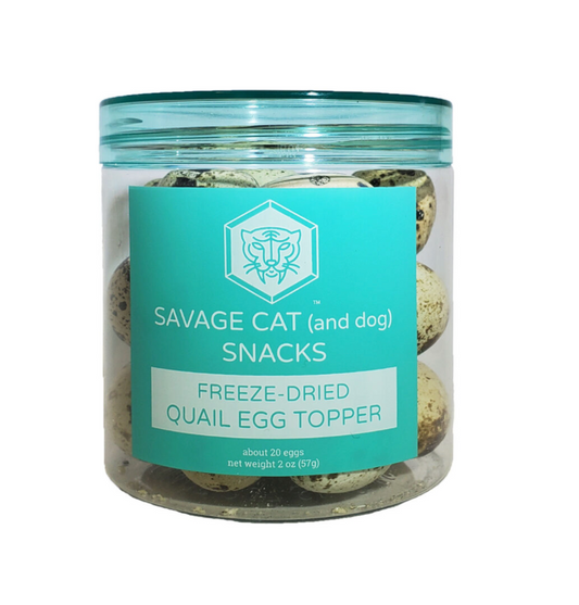Freeze-Dried Quail Egg Topper