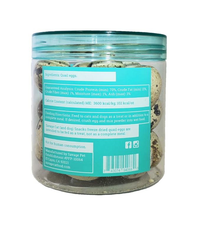 Freeze-Dried Quail Egg Topper