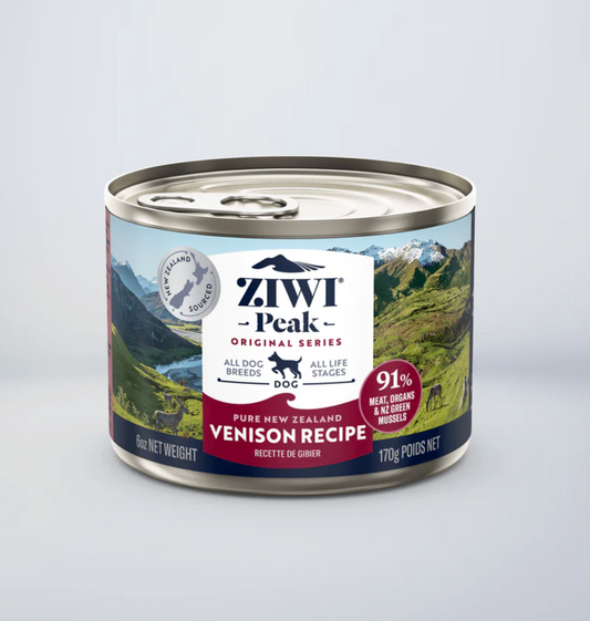 Ziwi Peak Venison Recipe – Wet Dog Food 6oz