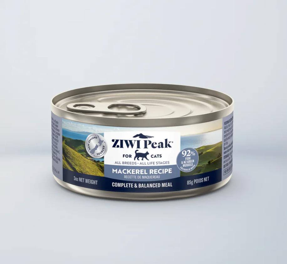 ZIWI Peak Mackerel Recipe Canned Cat Food 3oz