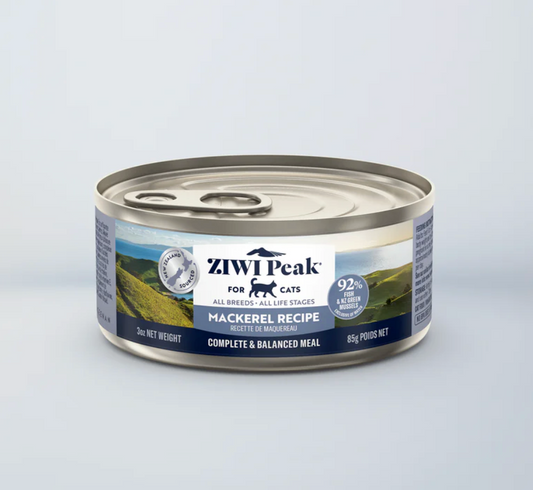 ZIWI Peak Mackerel Recipe Canned Cat Food 3oz