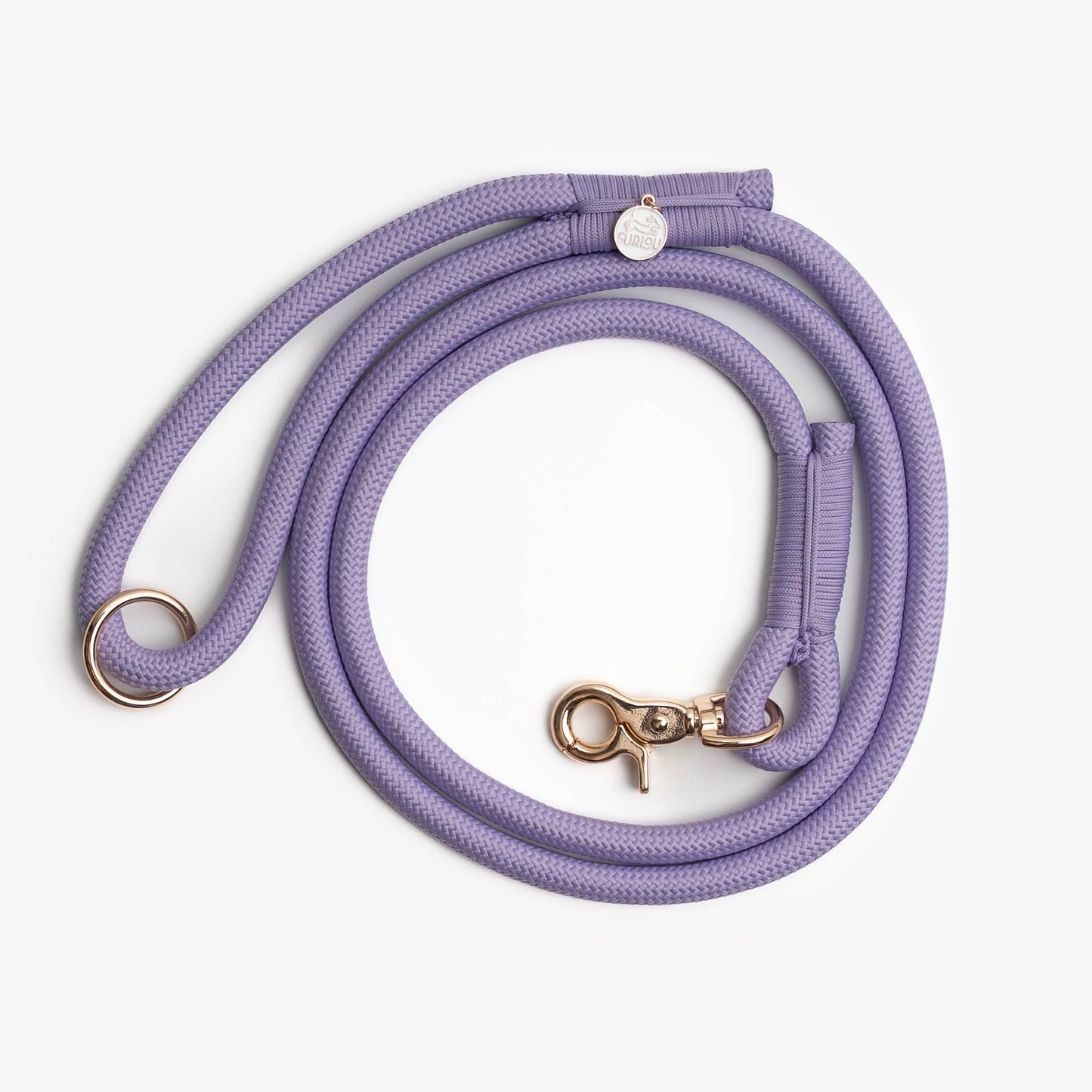 'Lavender' - Braided Rope Leash