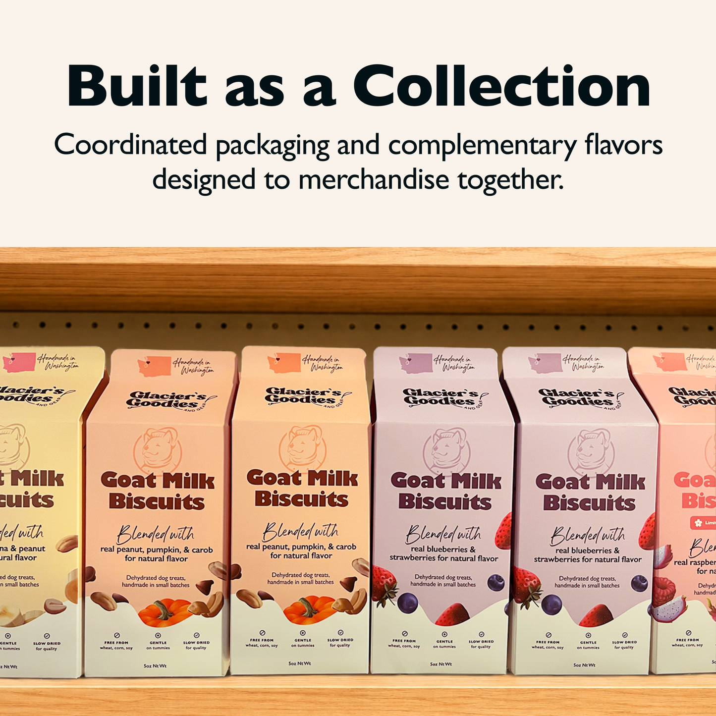 Goat Milk Dog Treats — Blueberry & Strawberry