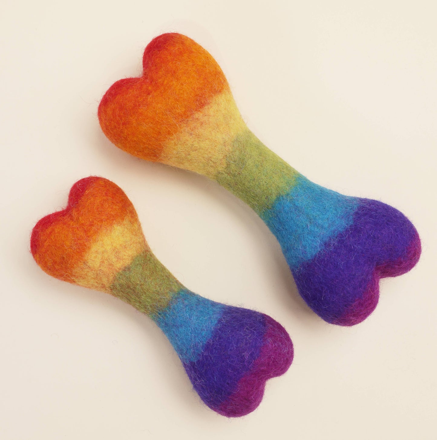 Large Rainbow Woolbone