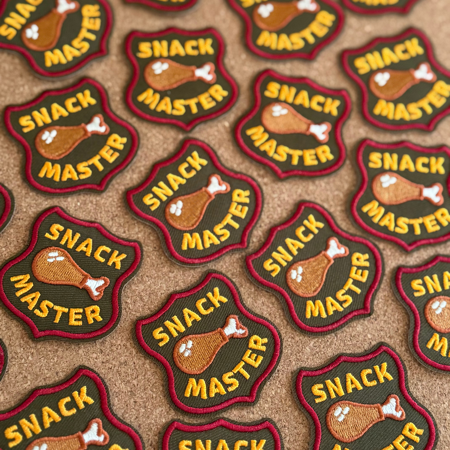 Snack Master | Velcro or Iron-On Patch for Pets
