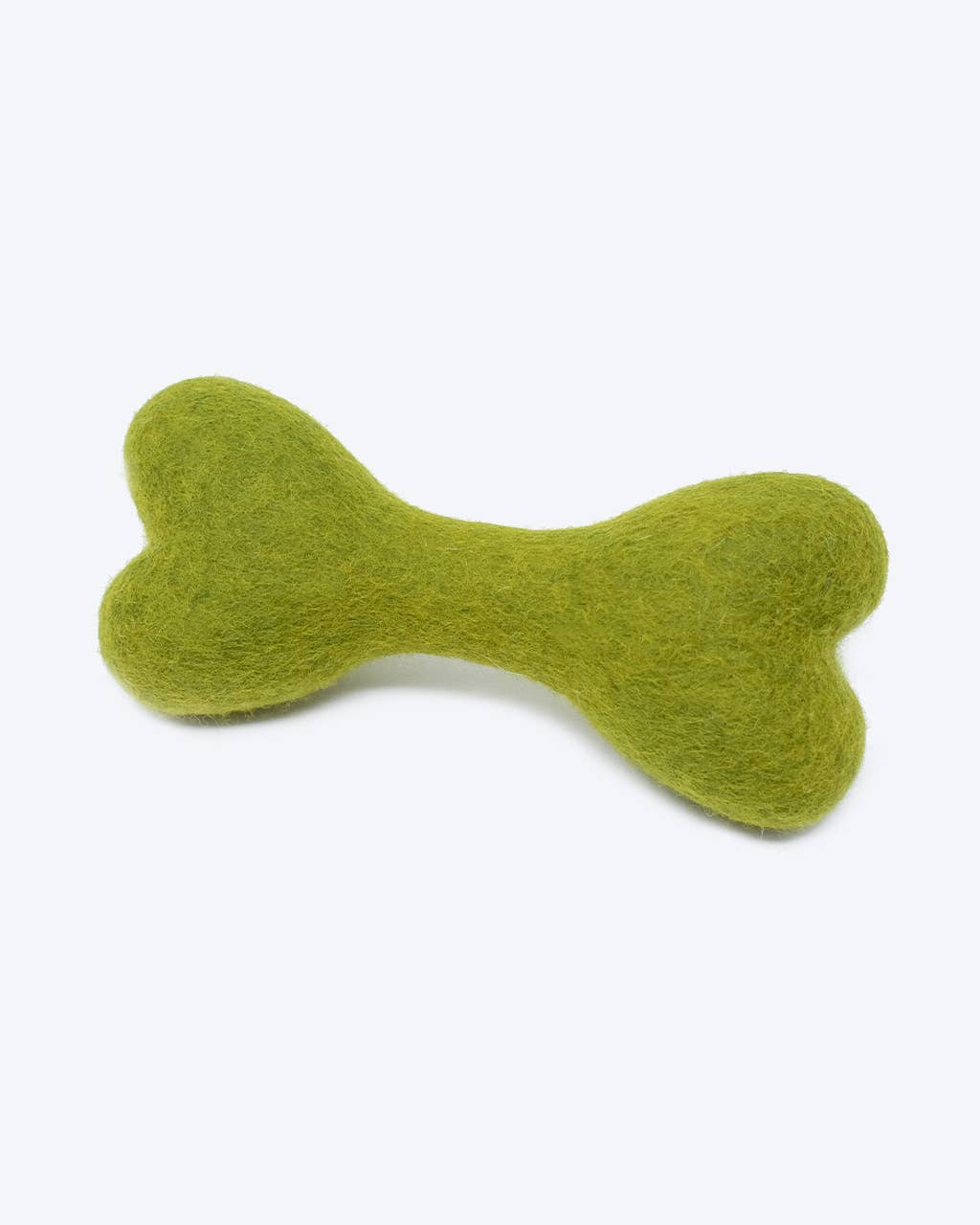 MB WOOLBONE Wool Dog Toy: Mulberry / L