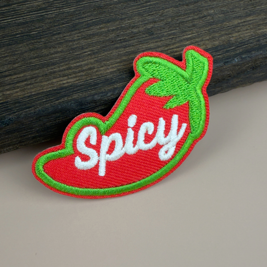 Spicy Pepper | Velcro or Iron-On Patch for Pets