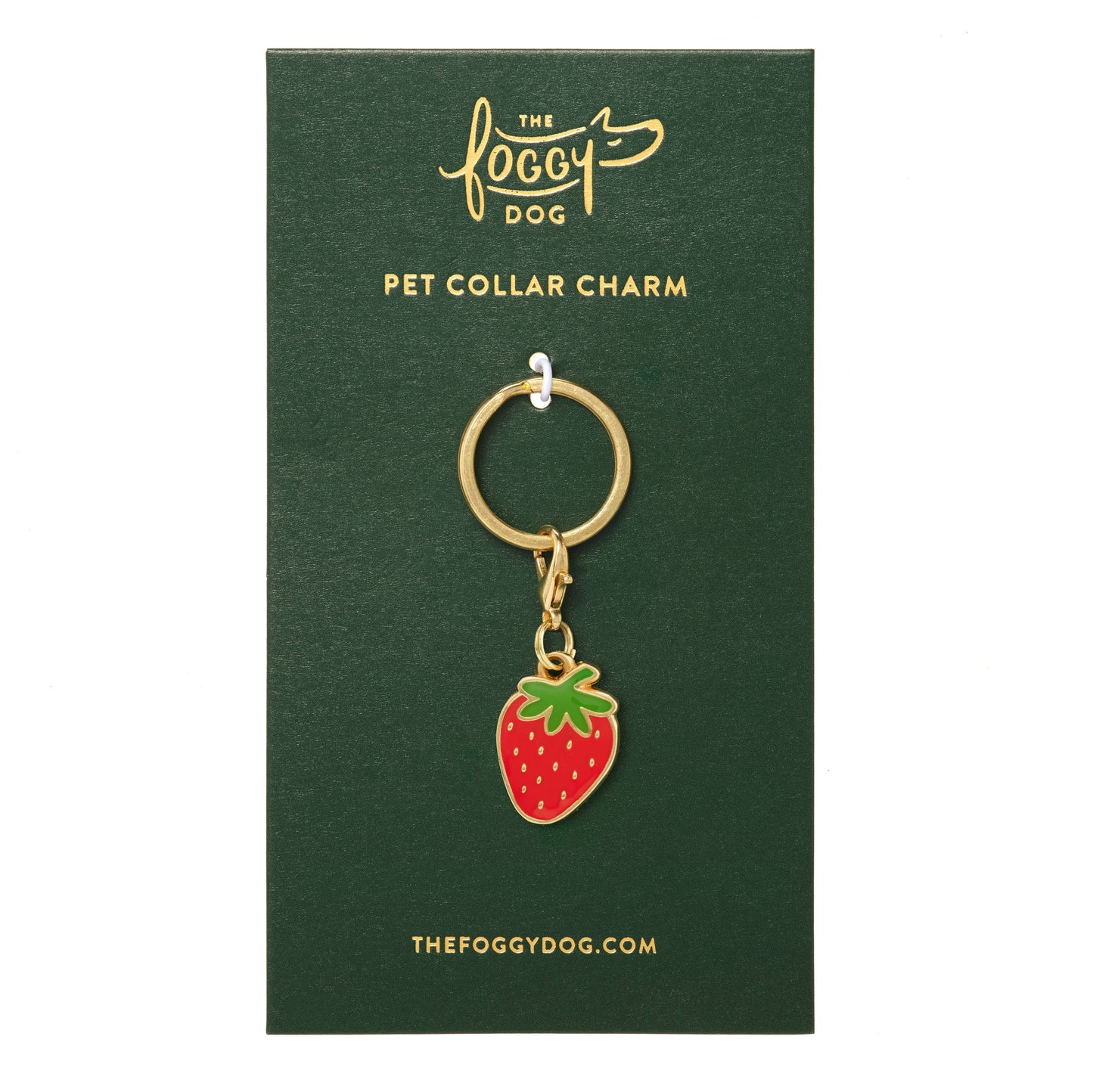 Strawberry Collar Charm: Charm Only