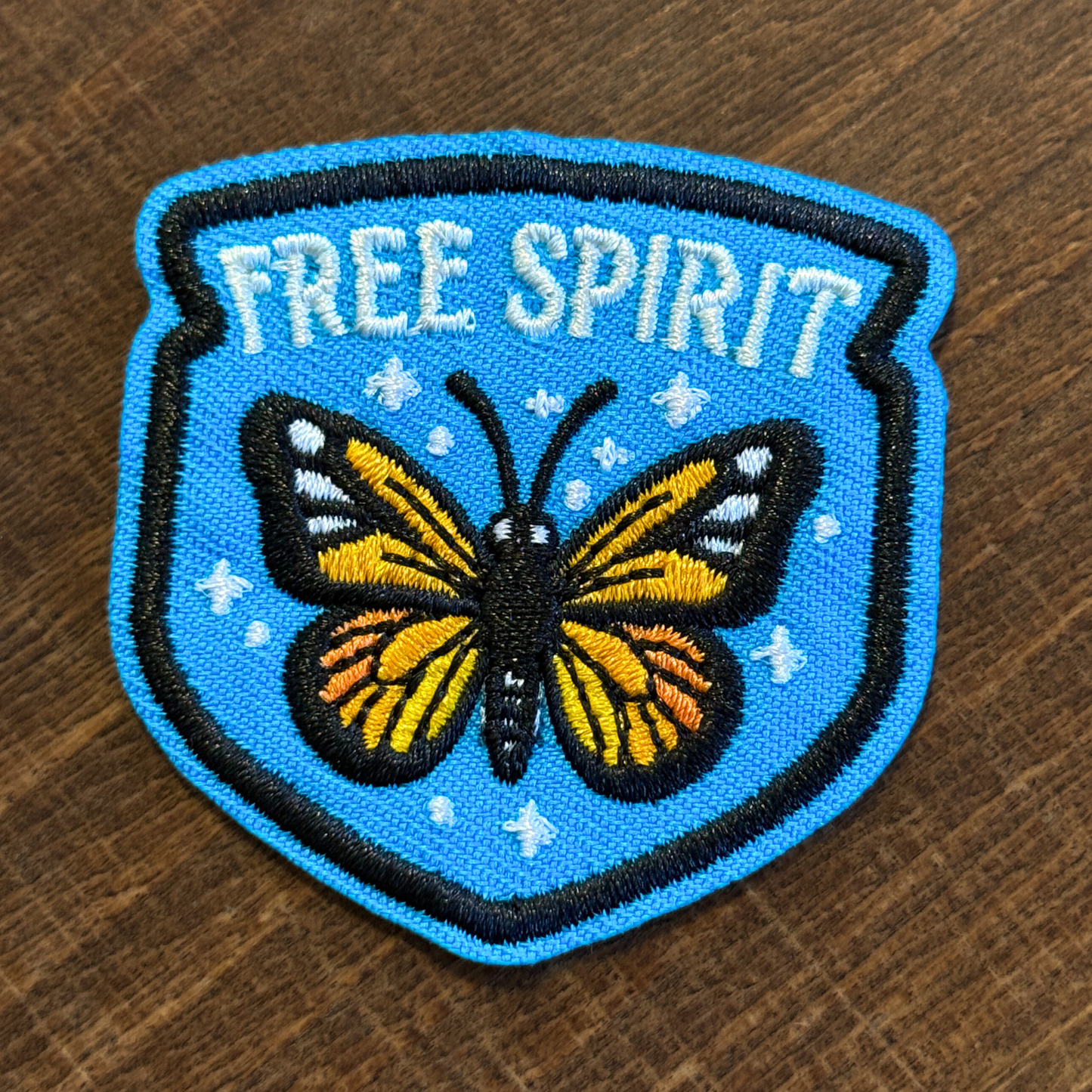 Free Spirit | Velcro or Iron-On Patch for Pets