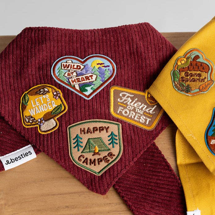 Wild At Heart | Velcro or Iron-On Patch for Pets