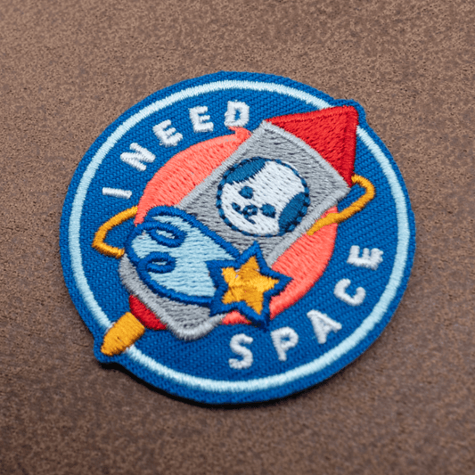 I Need Space | Velcro or Iron-On Patch for Pets