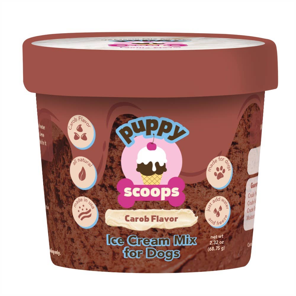 Puppy Scoops Ice Cream Mix for Dogs: Maple Bacon / 4.65 oz