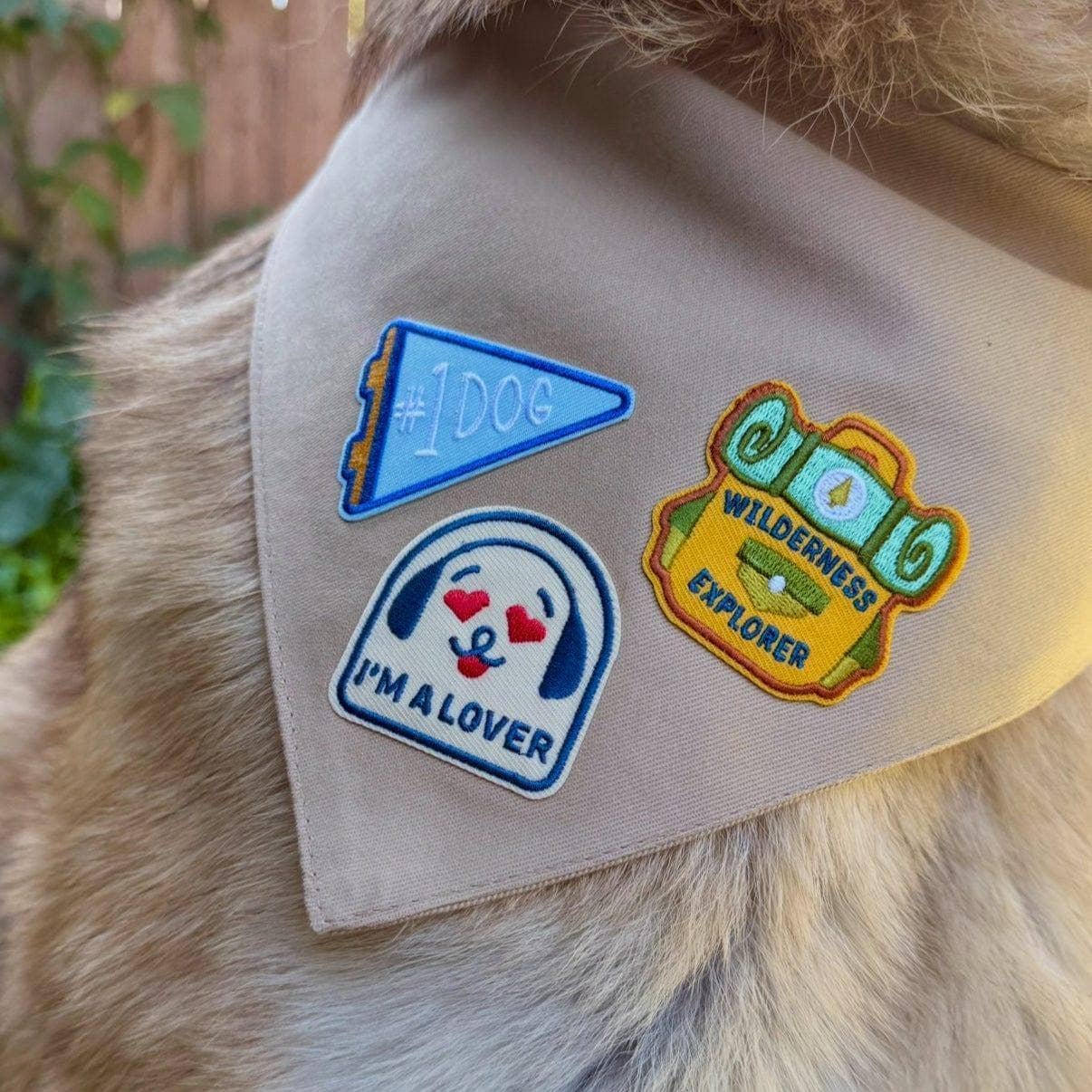 Wilderness Explorer | Velcro or Iron-On Patch for Pets
