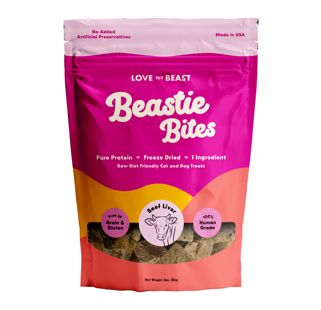 Freeze-Dried Beef Liver Dog & Cat Treat
