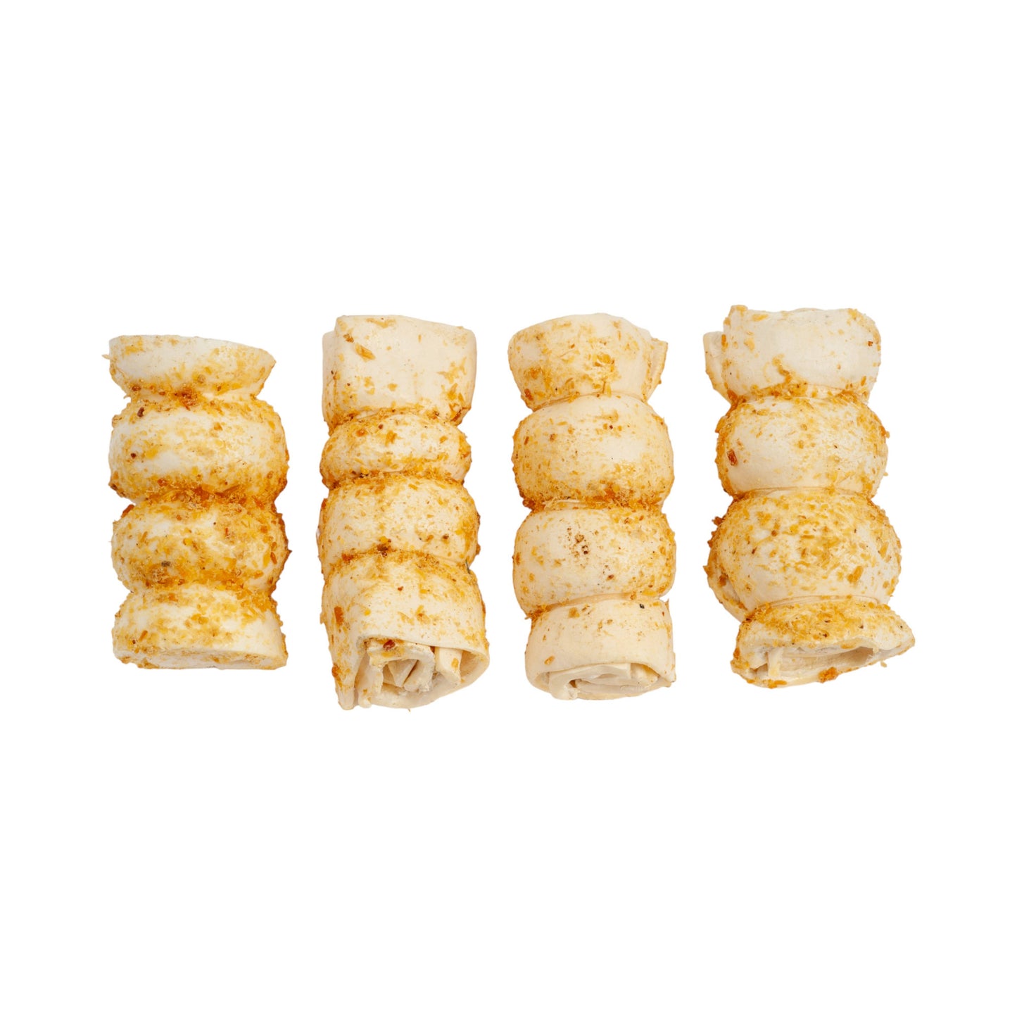 5"-6" Bully Dusted Beef Cheek Rolls Dog Chews (4/Bag)