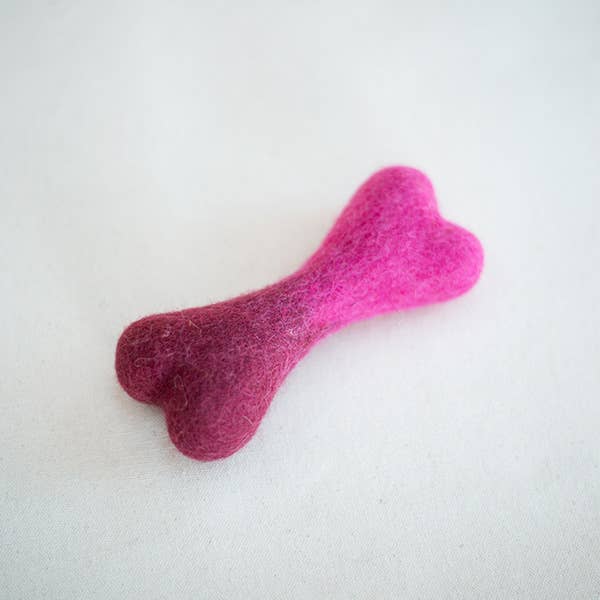 RAINCOAT OMBRE WOOLBONE Wool Dog Toy Large