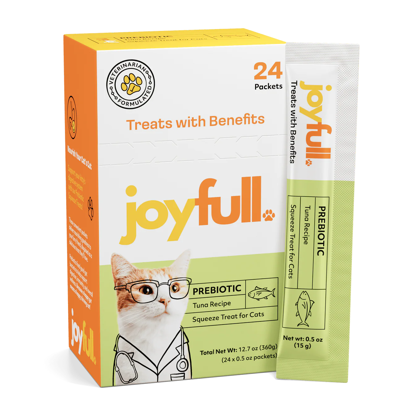 Prebiotic Tuna Squeeze Treats for Cats
