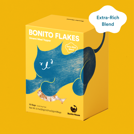 Umami Meal Topper: Bonito Flakes for Cats and Dogs