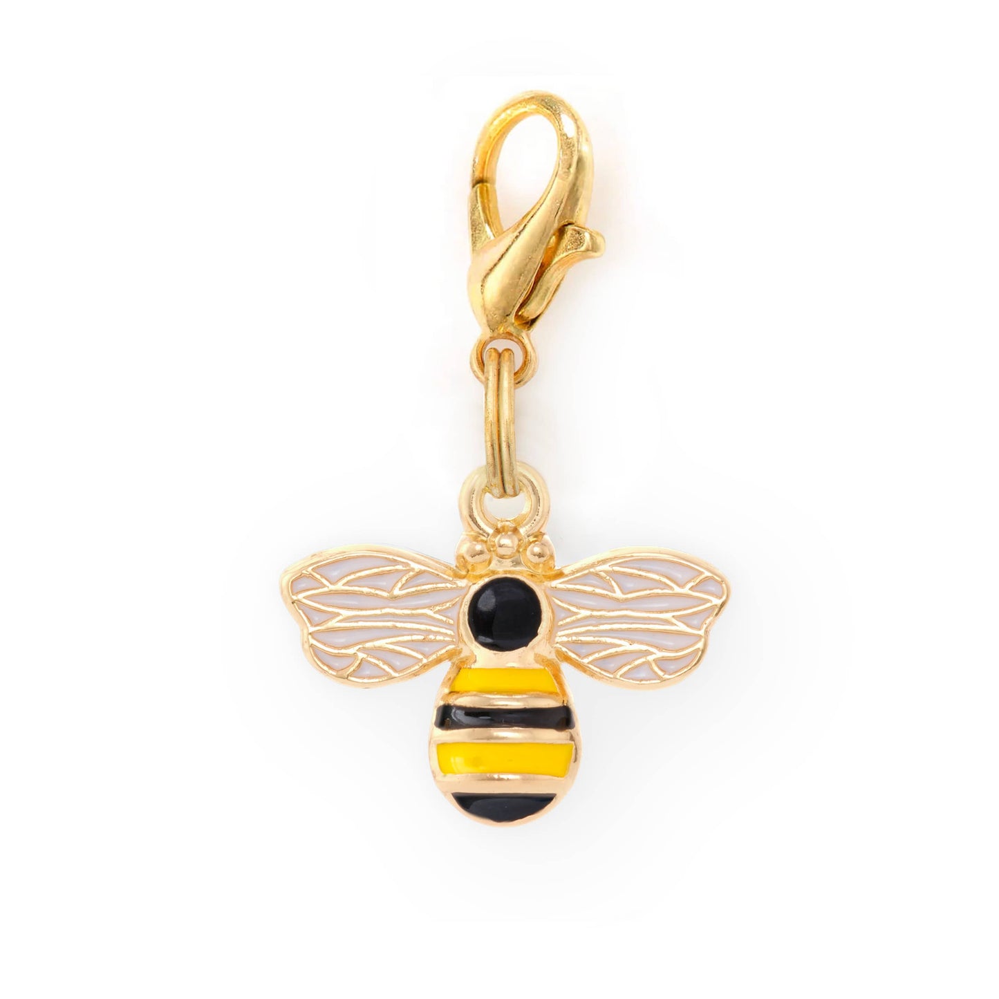 Honey Bee Collar Charm
