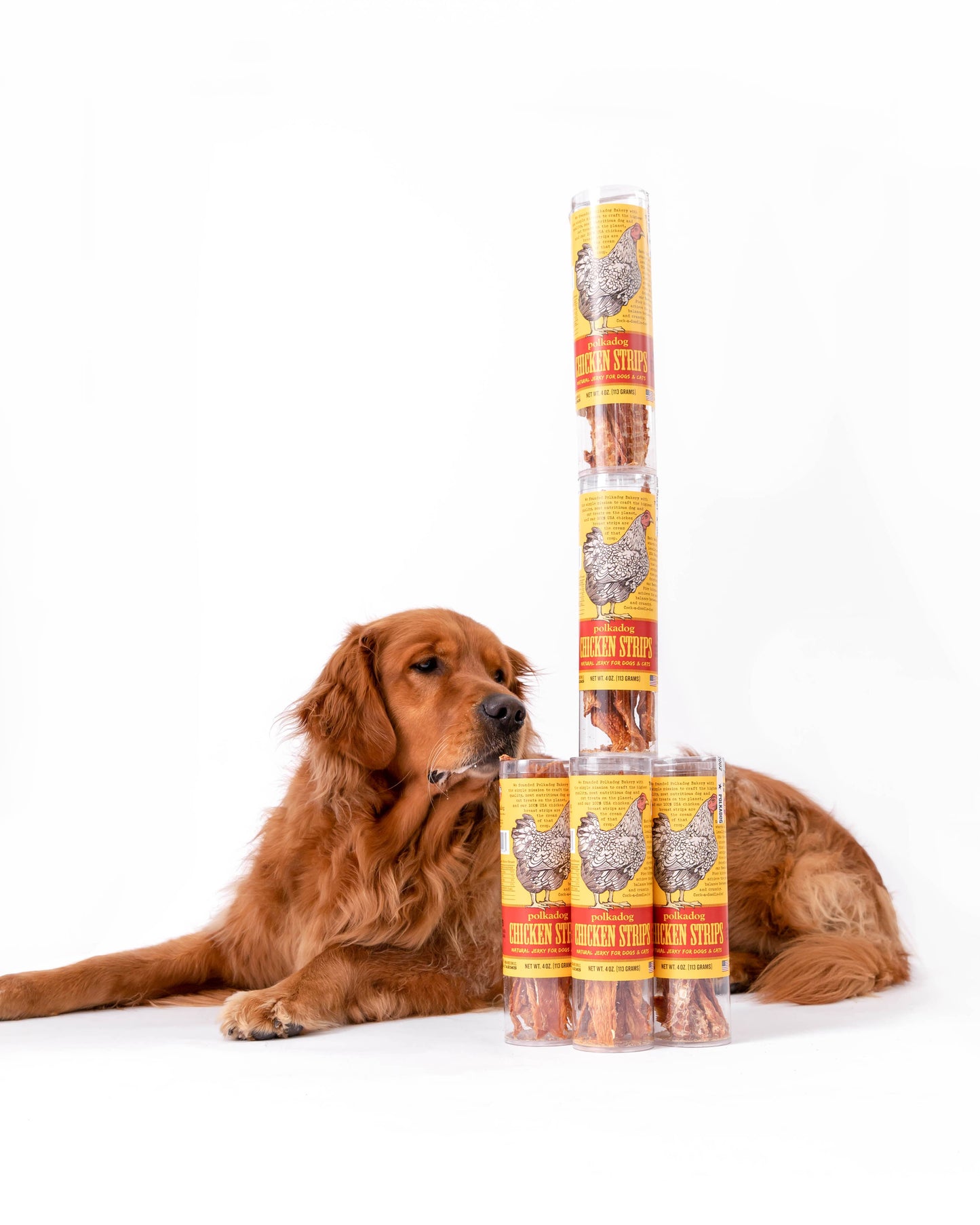 Chicken Strip Jerky - 4oz Tube