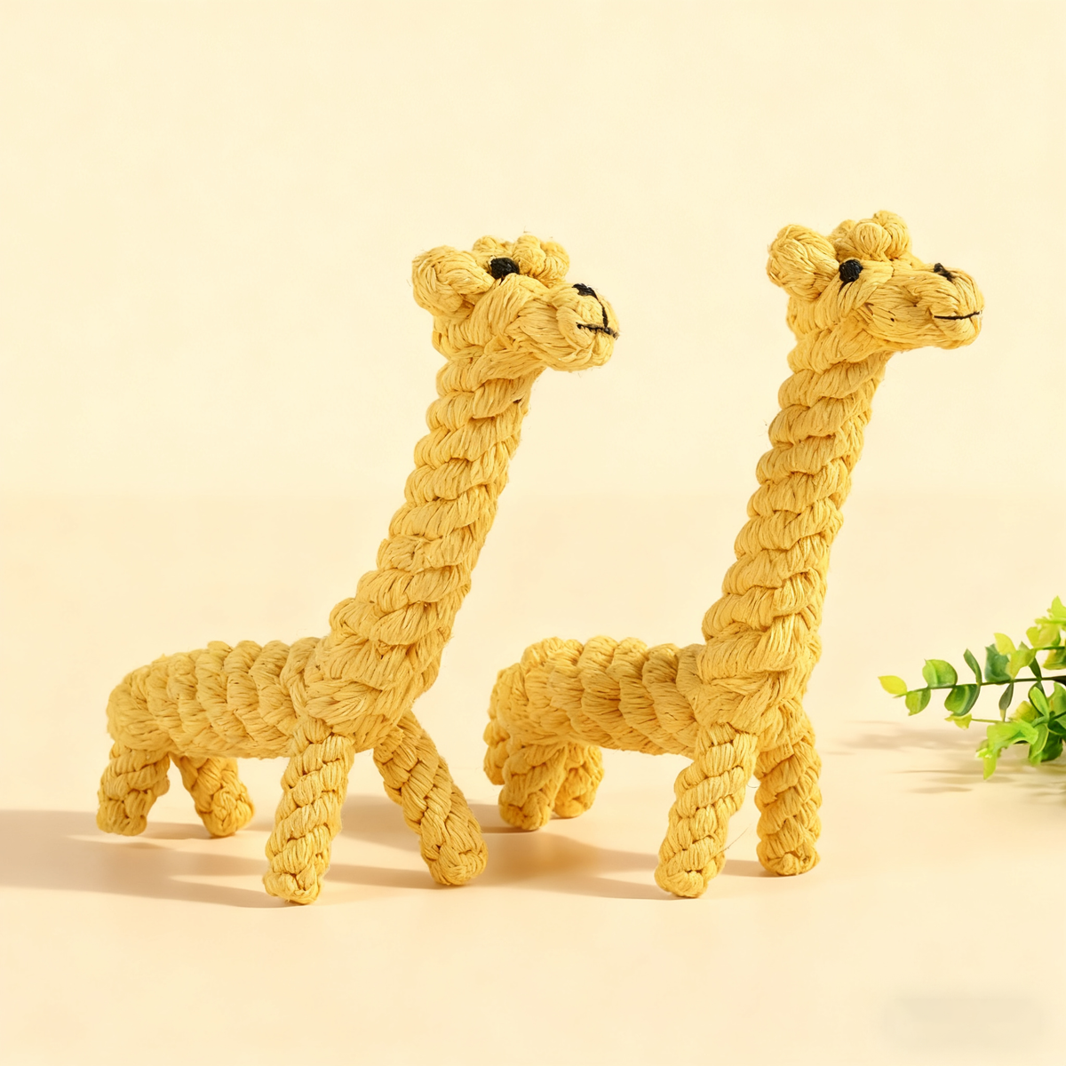 Giraffe Rope Dog Toy