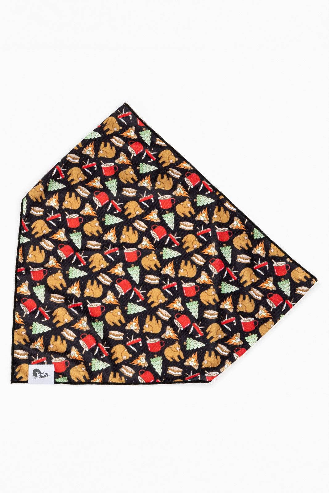 Woodland Tales Dog Bandana: XL