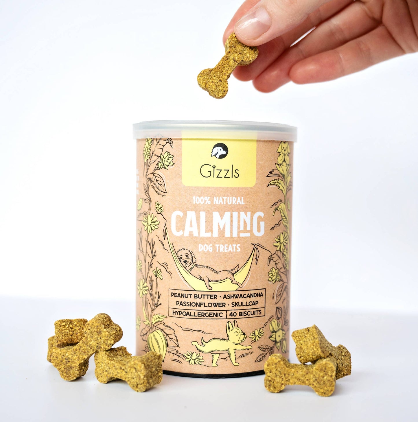 100% Natural Calming Dog Treats
