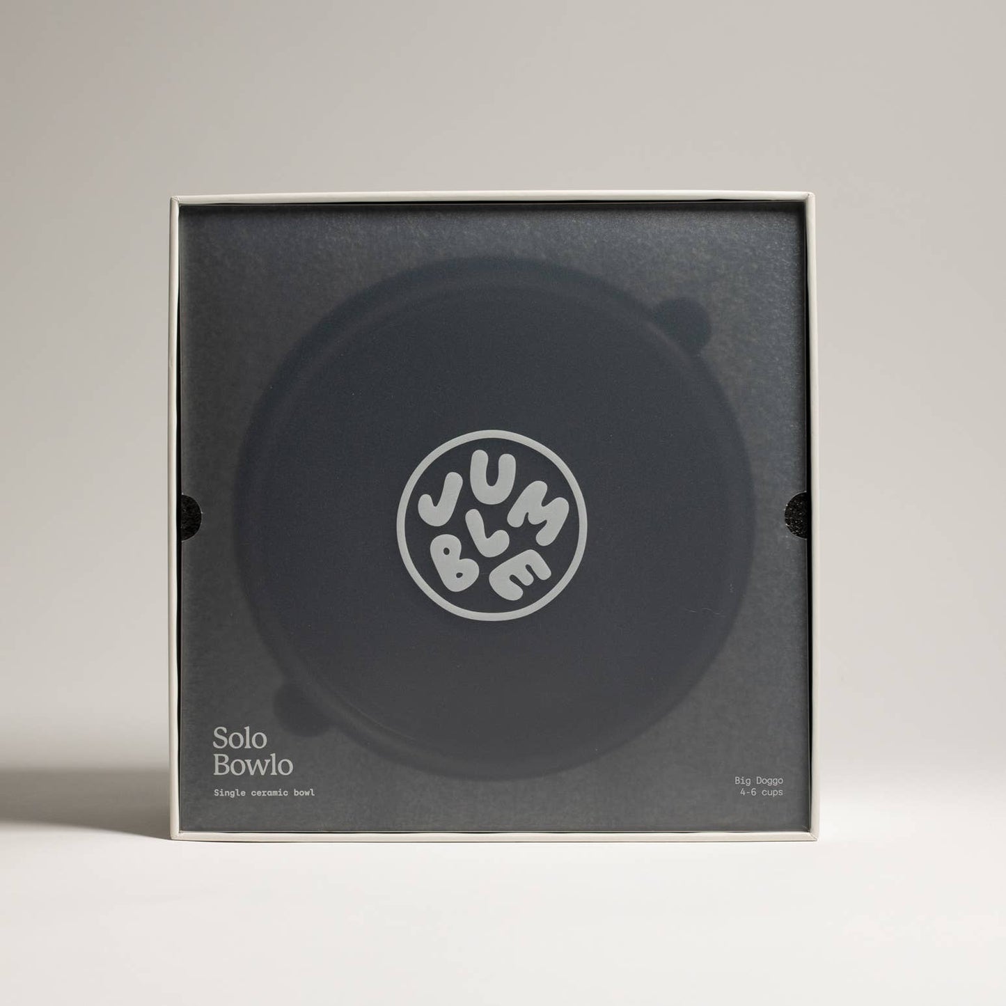 Solo Bowlo: Sleek Charcoal