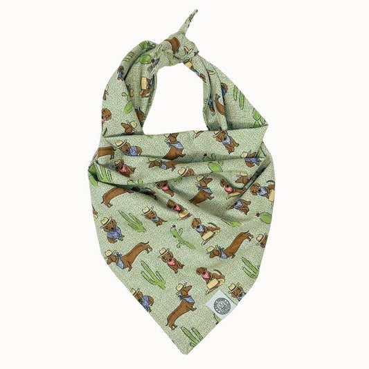 Bandit Dog Bandana | Cowboy Western Boho