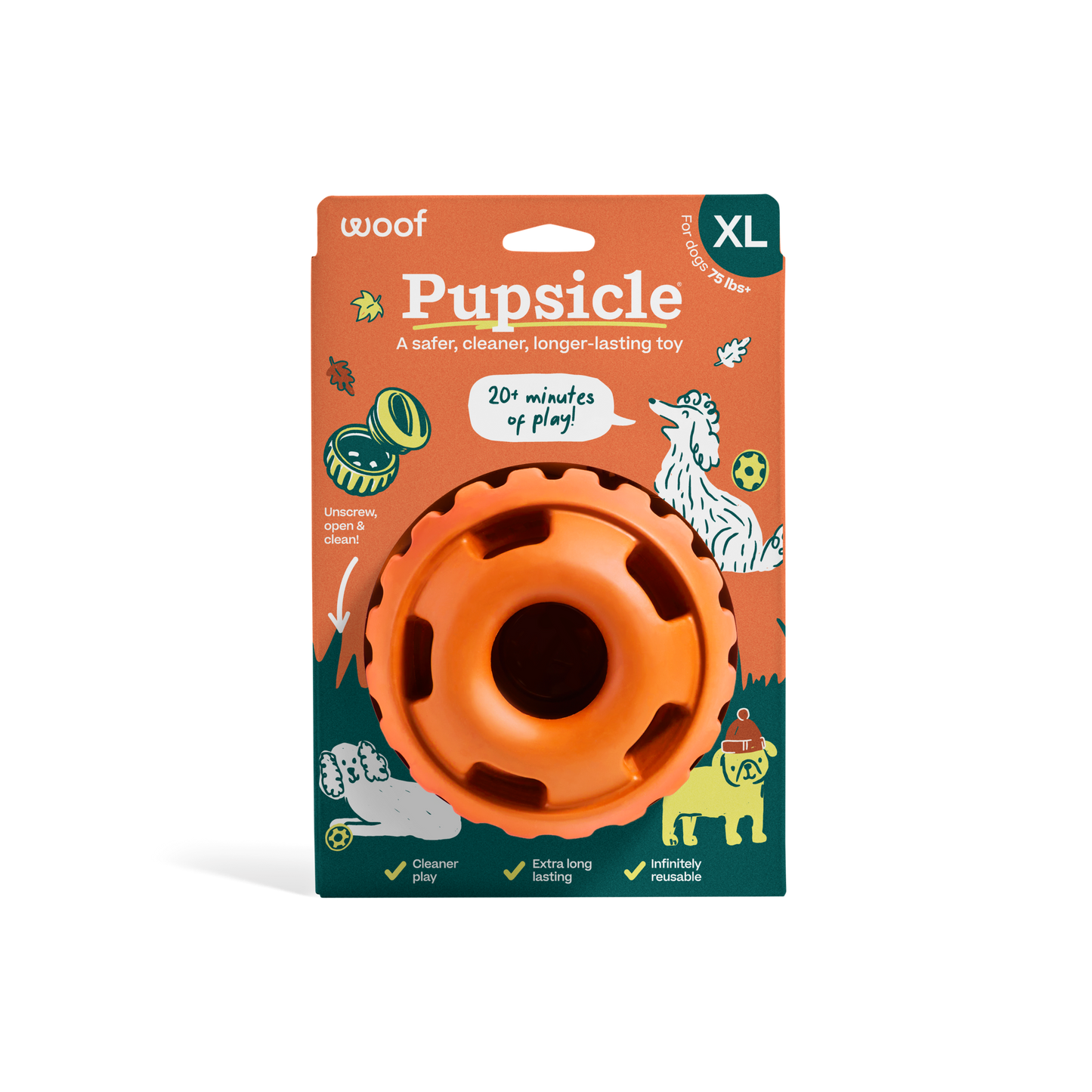 The Pupsicle - Pumpkin: Large