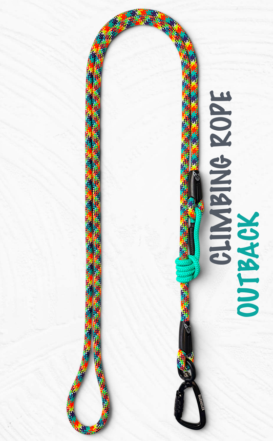 Extendable leash 9.5mm Outback - Climbing Rope: 2.60mt / Semplice
