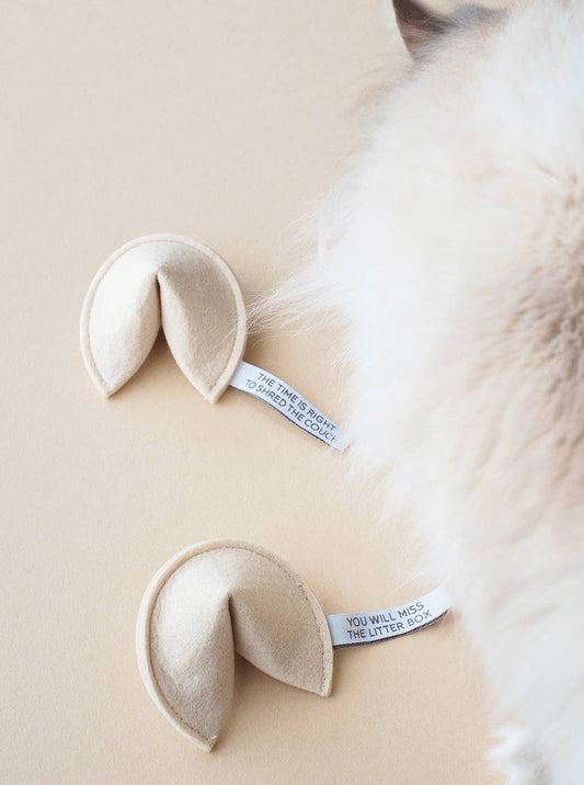 KITTY FORTUNE COOKIE Organic Catnip Cat Toy: You Will Miss The Litterbox