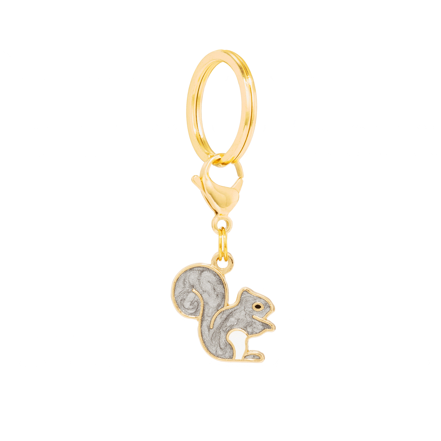 Squirrel Collar Charm