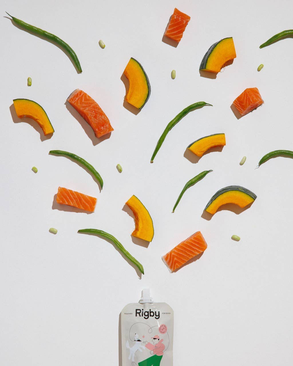 Organic Salmon Squeeze Pouch for Dogs