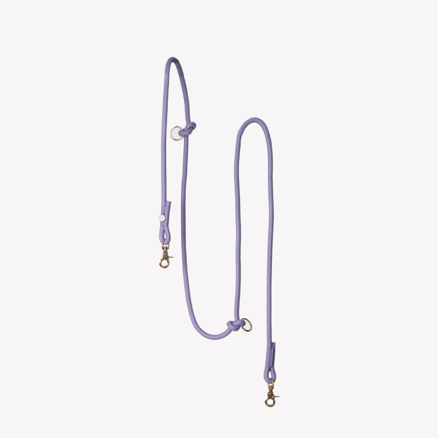 'Lavender' - Hands Free Dog Braided Rope Leash