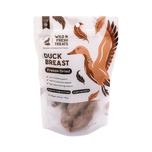 Freeze-Dried Duck Breast: 3 oz