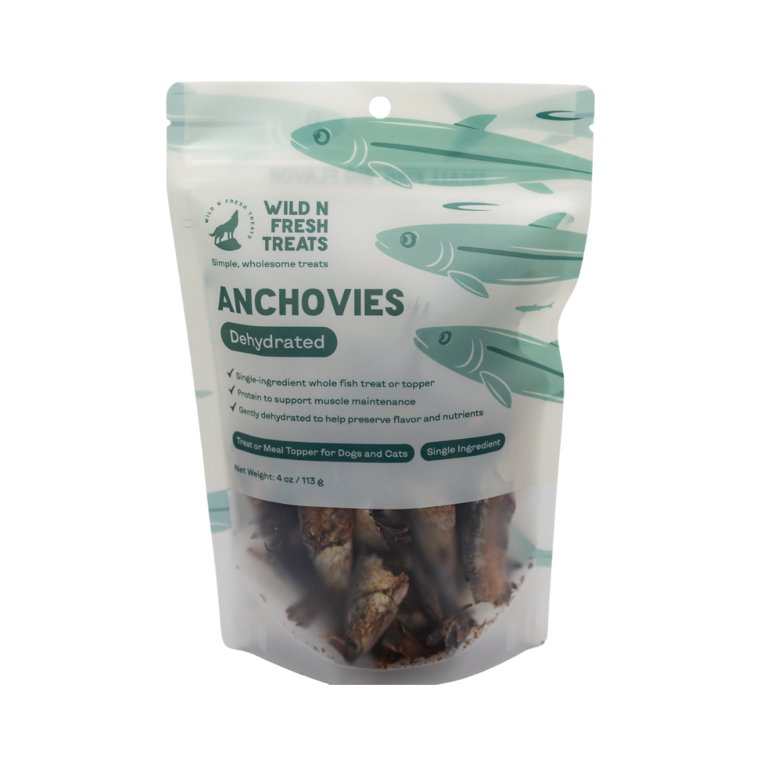 Dehydrated Anchovies: 4 oz