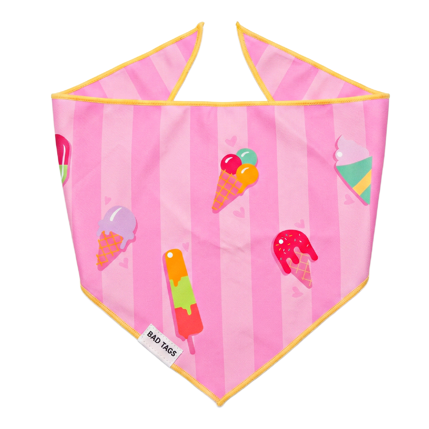 Reversible Dog Bandana - The Summertime Sweetie: Large
