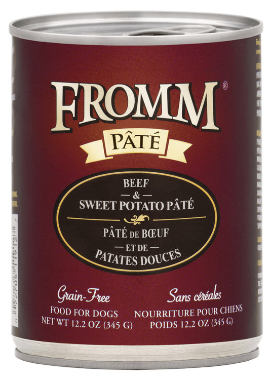 Fromm Beef & Sweet Potato Dog Food - 12.2oz can