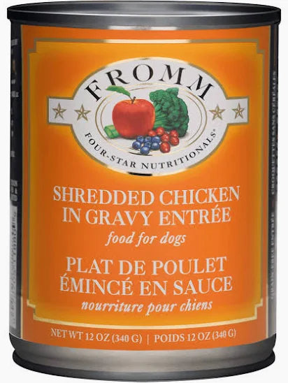 Four-Star Shredded Chicken in Gravy Entrée